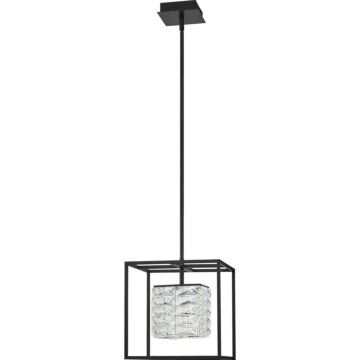 Quoizel Dazzle 12 Inch Pendant Light in Matte Black