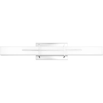 Gemini LED Bath Fixture in Polished Chrome by Quoizel
