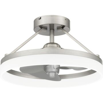 Cohen LED Fandelier in Brushed Nickel by Quoizel