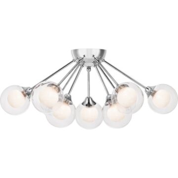 Quoizel Spellbound 9 Light 23 Inch Ceiling Light in Polished Chrome