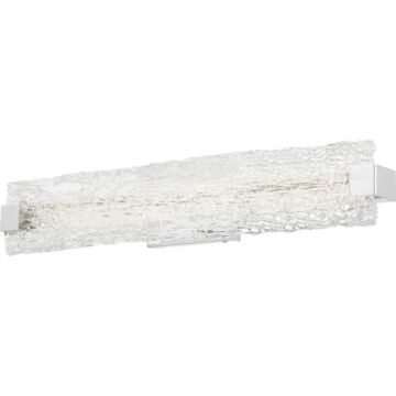 Quoizel Winter 5 Inch Bathroom Vanity Light in Polished Chrome