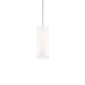 Metropolis 1-Light LED Chandelier in Brushed Nickel