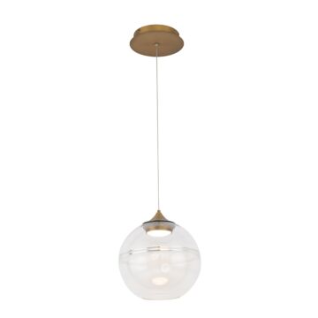 Bistro LED Pendant in Aged Brass by W.A.C. Lighting