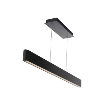 Volo LED Pendant in Brushed Black by W.A.C. Lighting