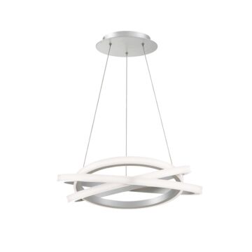  Veloce Contemporary Chandelier in Titanium