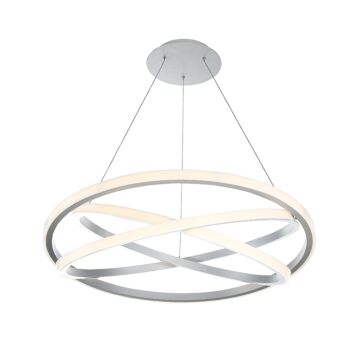  Veloce Contemporary Chandelier in Titanium