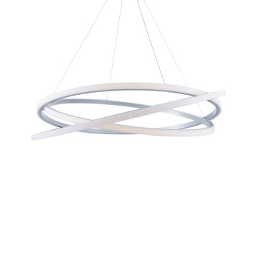 Veloce 3-Light LED Chandelier in Titanium