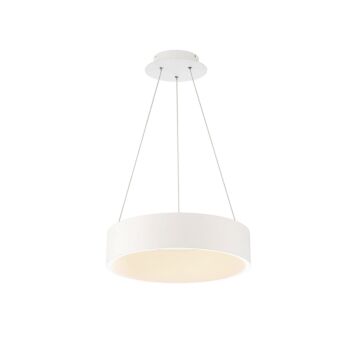 Corso 1-Light LED Pendant in White