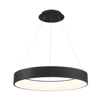 Corso 1-Light LED Pendant in Black