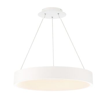 Corso 1-Light LED Pendant in White