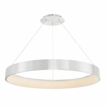 WAC Lighting Corso 1 Light LED Pendant in Brushed Aluminum