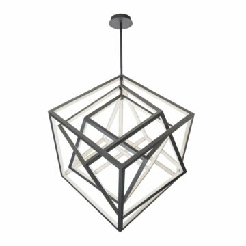 Atlas 3-Light LED Pendant in Black