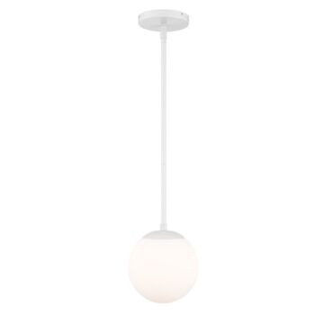 Niveous 1-Light LED Pendant in White