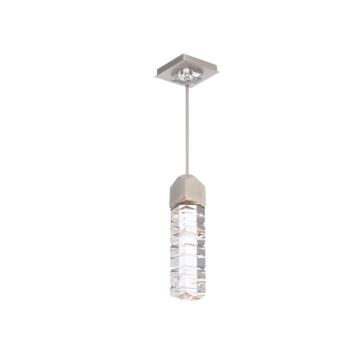Juliet 1-Light LED Mini Pendant in Brushed Nickel