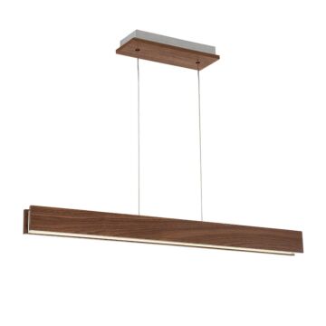  Drift Pendant Lights/Linear Pendant in Dark Walnut