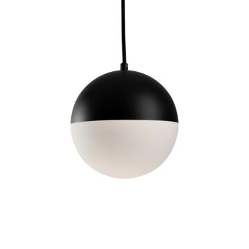 Monae LED Pendant in Black by Kuzco Lighting
