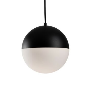 Monae LED Pendant in Black by Kuzco Lighting