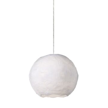 Artemis LED Pendant in White by Kuzco Lighting