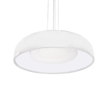 Beacon LED Pendant in White by Kuzco Lighting