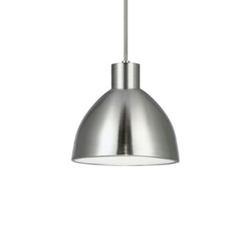 Chroma LED Pendant in Brushed Nickel by Kuzco Lighting
