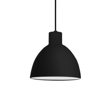 Chroma LED Pendant in Black by Kuzco Lighting