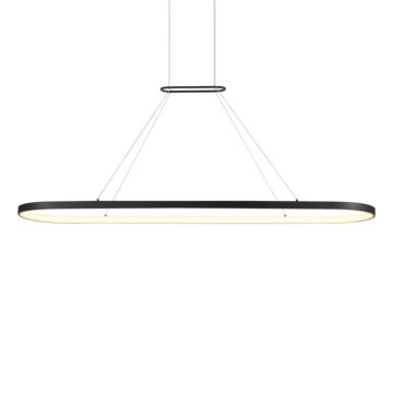 Eerie LED Pendant in Black by Kuzco Lighting