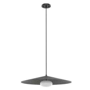 Cruz LED Pendant in Felt  Gray by Kuzco Lighting
