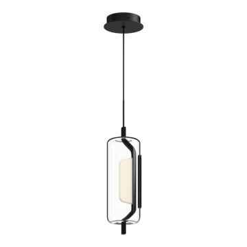 Hilo LED Pendant in Black by Kuzco Lighting