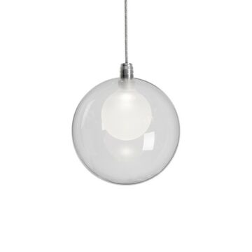 Bolla LED Pendant in Chrome by Kuzco Lighting