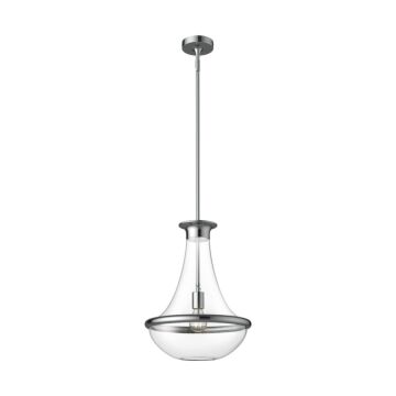 Marcel One Light Pendant in Chrome by Alora