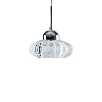  Lantern LED Pendant Light in Chrome