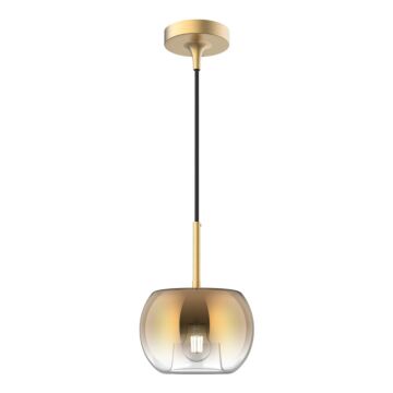 Samar One Light Pendant in Brushed GoldCopper by Kuzco Lighting