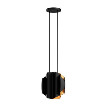 Akira Two Light Pendant in BlackGold by Kuzco Lighting