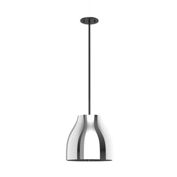 Trinity LED Pendant in BlackChrome by Kuzco Lighting