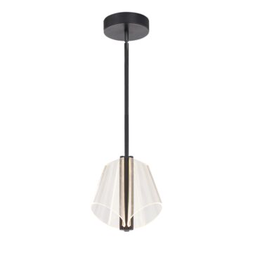 Mulberry LED Pendant in BlackLight Guide by Kuzco Lighting