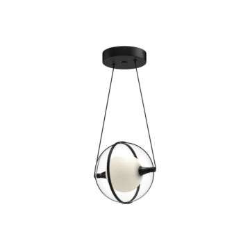 Aries LED Pendant in Black by Kuzco Lighting