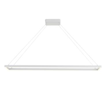 Piazza LED Pendant in White by Kuzco Lighting