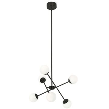 Pearl LED Pendant in Black by AFX Lighting