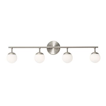 Pearl LED Vanity in Satin Nickel by AFX Lighting