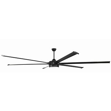 Prost 120 120"Ceiling Fan in Flat Black by Craftmade