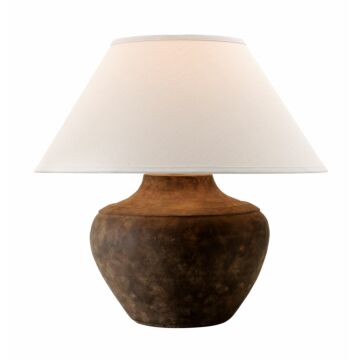 Calabria One Light Table Lamp in Rustco by Troy Lighting