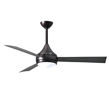  Donaire 52" Indoor/Outdoor Ceiling Fan in Brushed Bronze