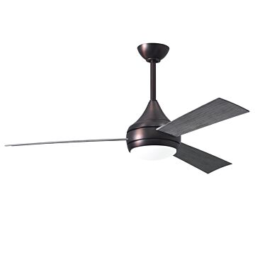  Donaire 52" Indoor/Outdoor Ceiling Fan in Brushed Bronze