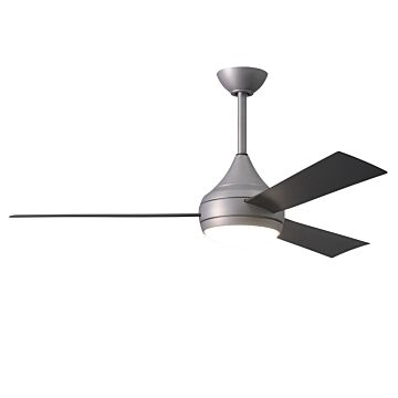  Donaire 52" Indoor/Outdoor Ceiling Fan in Brushed Stainless