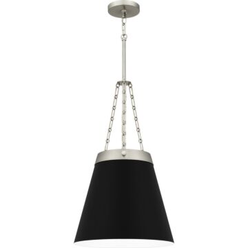 Quoizel Piccolo Pendant One Light Pendant in Brushed Nickel by Quoizel