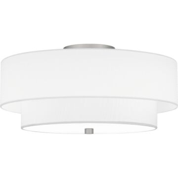 Quoizel SemiFlush Mount Two Light Semi Flush Mount in Brushed Nickel by Quoizel