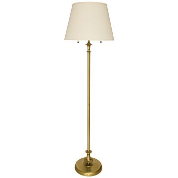  Randolph Floor Lamp in Antique Brass