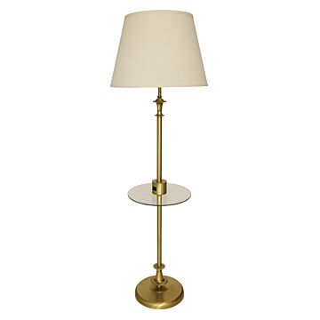  Randolph Floor Lamp in Antique Brass