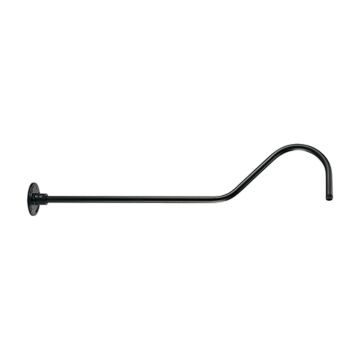 R Series Goose Neck in Satin Black by Millennium