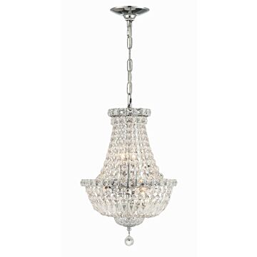 Roslyn Five Light Mini Chandelier in Polished Chrome by Crystorama